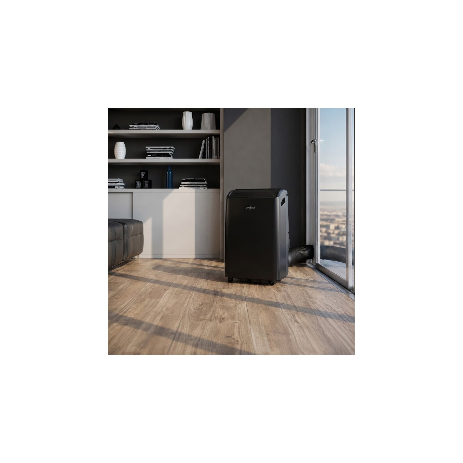  Whirlpool - Climatiseur Mobile Réversible Connecté - 12000 Btu - Wi-fi