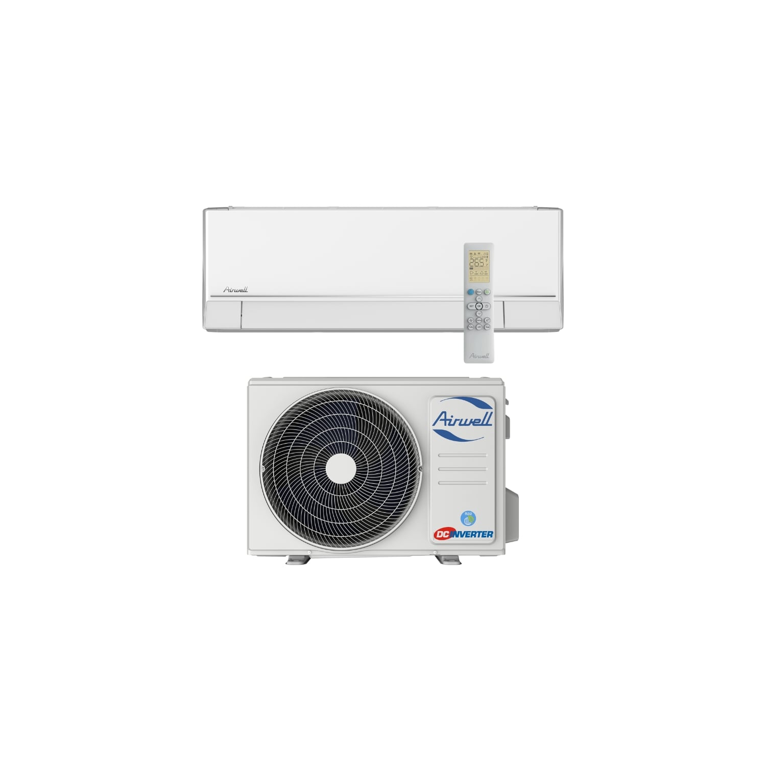  Climatisation Unité Extérieure Ydac Et Unité Intérieure Murale Hdhc Artica 5 Kw - Airwell