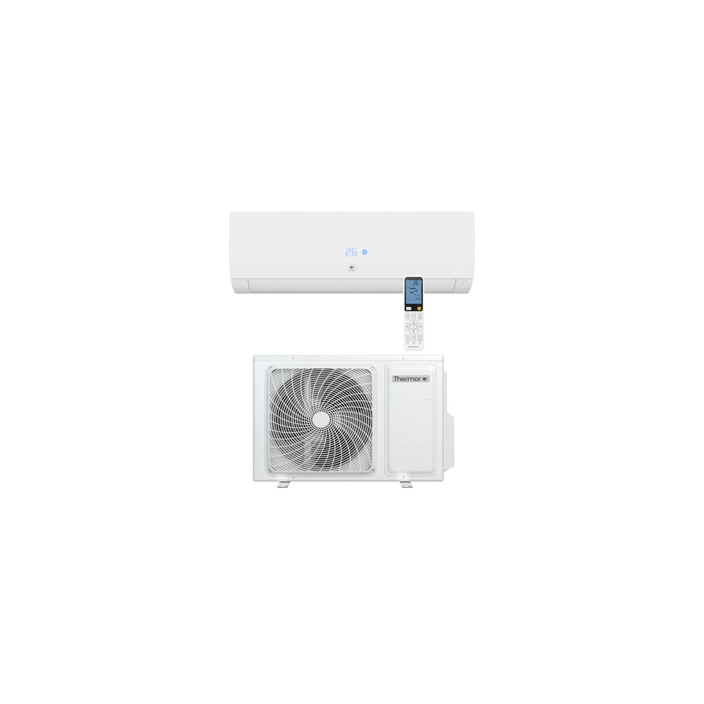  Climatisation Unité Extérieure 2 Kw Et Unité Intérieure Blanche Nagano - Thermor
