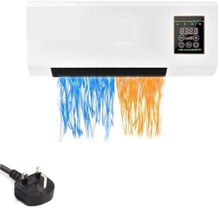  Climatiseur Split 3500W, Chauffage Et Refroidissement Avec Télécommande, Portable Et Silencieux Pour Home&Office, Éclateur Énergie