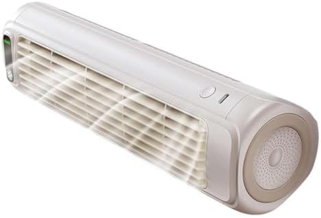 GENERIC Refroidisseur D'air Portable, Ventilateur De Tour Sans Lame 3 Vitesses, Unité De Courant Alternatif Personnel Rechargeable USB Pour Le Bureau, Support Mural, Fonctionnement Silencieux, Conception D'éc