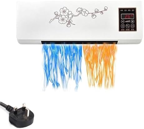  Climatiseur Split 3500W, Chauffage Et Refroidissement Avec Télécommande, Portable Et Silencieux Pour Home&Office, Éclateur Énergie