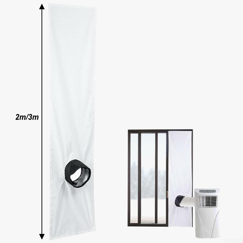  Joints De Climatiseur Universel Mobile Pour Unité De Climatisation Mobile Et Sèche-linge Facile à Installer, Pas Besoin De Percer, 2 M