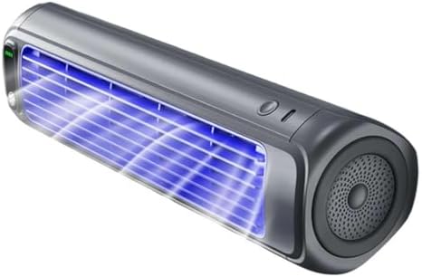 GENERIC Refroidisseur D'air Portable, Ventilateur De Tour Sans Lame 3 Vitesses, Unité De Courant Alternatif Personnel Rechargeable USB Pour Le Bureau, Support Mural, Fonctionnement Silencieux, Conception D'éc