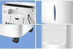 GENERIC Ventilateur De Climatiseur Portable Refroidisseur D'air Mobile Ventilateur De Climatisation Froid Unique Ventilateur D'air De Réfrigération Machines Ménagères Petit Climatiseur