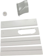  Aqxreight Kit De Fenêtre De Climatiseur Portable-Adaptateur Universel Pour Tuyau De 150mm, Sans Panneau En PVC, Porte Coulissante, Accessoire De Ventilation AC, Solution De Refroidissement
