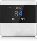  MCO Home Thermostat De Pompe à Chaleur Et Climatiseur Conventionnel Sans Fil, Blanc, MH-3928