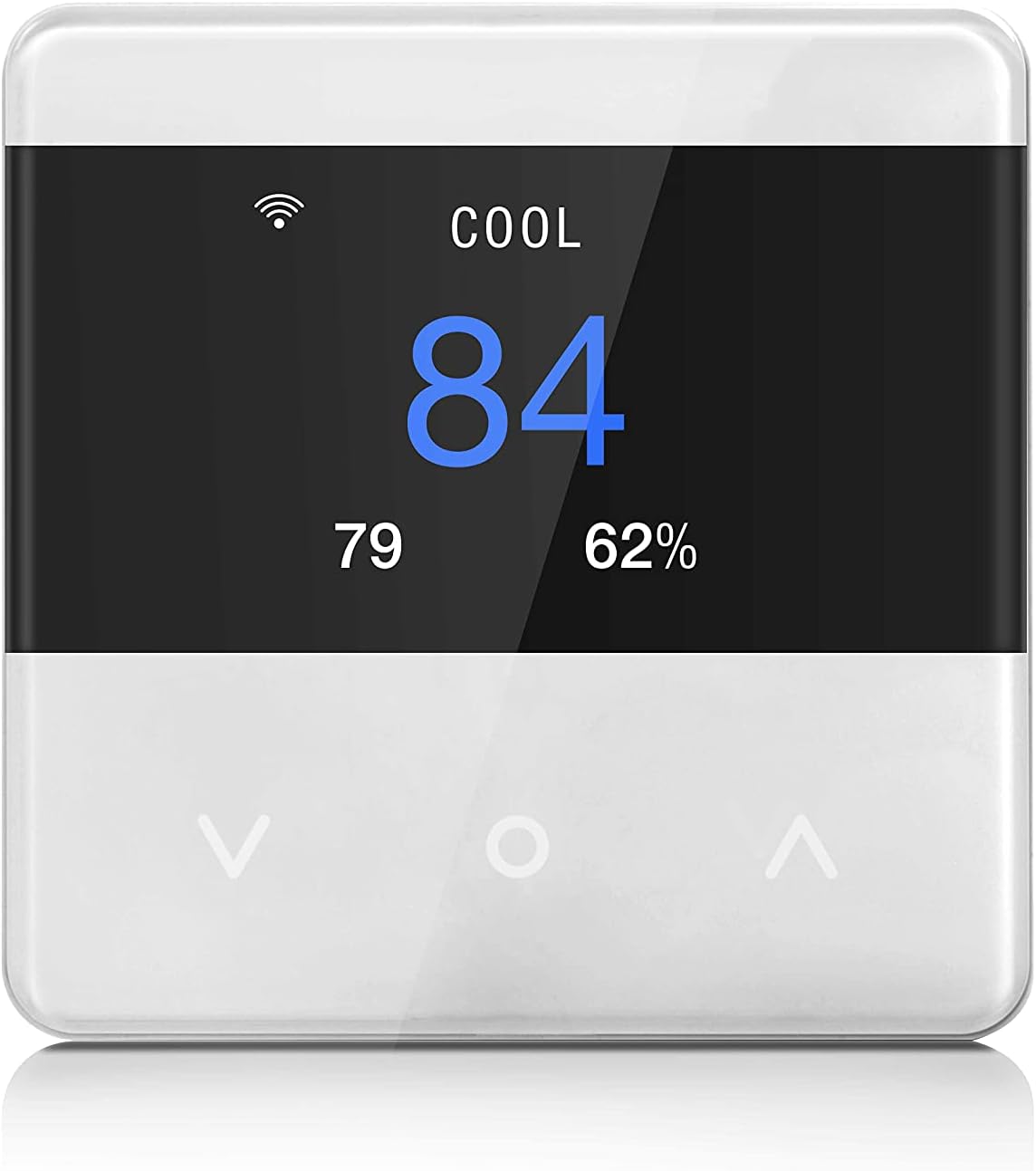  MCO Home Thermostat De Pompe à Chaleur Et Climatiseur Conventionnel Sans Fil, Blanc, MH-3928