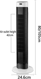 GENERIC Refroidisseur D'air Portable Avec Ventilateur D'évaporation à Distance, 3 En 1, Tour Oscillante à 80°, Déshumidificateur Et Humidificateur, Mode De Sommeil Silencieux, Minuterie Pour Bureau De Chambre
