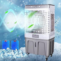 GENERIC Ventilateur De Refroidisseur évaporatif Industriel, Climatiseur Portable à 3 Vitesses Avec Réservoir Et Roues 80L Pour Le Refroidissement à Large Surface Dans Les Entrepôts De Bureaux Grandes Pièces