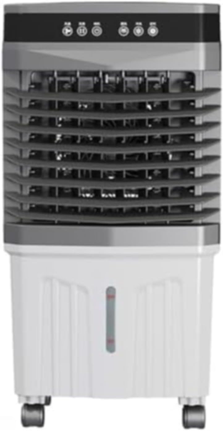 GENERIC Swamp Cooler Climatiseur évaporatif 120 Oscillation Portable AC Avec Ice Pack Télécommande Whisper Silenne Refroidissement Ventilateur Pour Garage Chambre à Coucher Bureau Utilisation