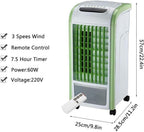  Climatiseur Portable 3 En 1 Avec Télécommande, Ventilateur, Rafraîchisseur D'air Par évaporation, Humidificateur Et Purificateur D'air. Idéal Pour La Maison, La Chambre, La Résiden