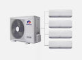 GENERIC 36000BTU Ductless Multi 18k Zones Mini Split Climatiseur Et Chauffage – 2 Zones