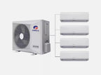 GENERIC 36000BTU Ductless Multi 18k Zones Mini Split Climatiseur Et Chauffage – 2 Zones