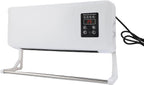  Mini Climatiseur Mural 2 En 1, Unité De Refroidissement Et De Chauffage Portable Avec Télécommande, Pour Chambre à Coucher, Bureau, Camping (Prise UE 220V)