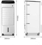 GENERIC Conditeur D'air Refroidi à L'eau Avec Déshumidificateur - Petit Refroidisseur D'air Portable Pour La Maison | Mobile Eative Coolers