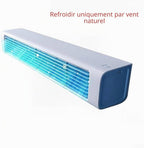 Lecreatekit Climatiseur Mural Portable Avec Installation Sans Fil, Aucun Perçage Nécessaire, Convient Pour La Maison Et Le Bureau, économie D'énergie Et Télécommande (B)