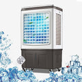 GENERIC Refroidisseur D'air Portable à 3 Vitesses, Ventilateur De Refroidissement Par évaporation De 150W Avec Réservoir 50L Et Packs De Glace, Humidificateur Silencieux Et Purificateur Pour La Salle De Burea