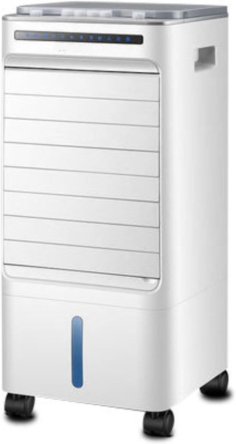 GENERIC Ventilateur D'évaporation Portable De Refroidisseur D'air Portable 5L Avec Télécommande, Unité à 3 Vitesses à Courant Alternatif Oscillant Automatique, Humidificateur Silencieux Pour Le Bureau De La C