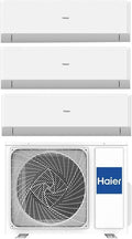  Haier REVIVE Climatiseur Conditionneur Trial Split 9000+9000+12000 BTU Avec Wi-Fi Intégré