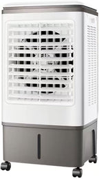 GENERIC Refroidisseur D'air évaporatif Portable Avec Réservoir D'eau 40L Et 2 Packs De Glace Efficace D'énergie 3 Vitesses 120° Oscillation Ventilateur De Refroidissement D'épargne D'espace Climatisation Indu