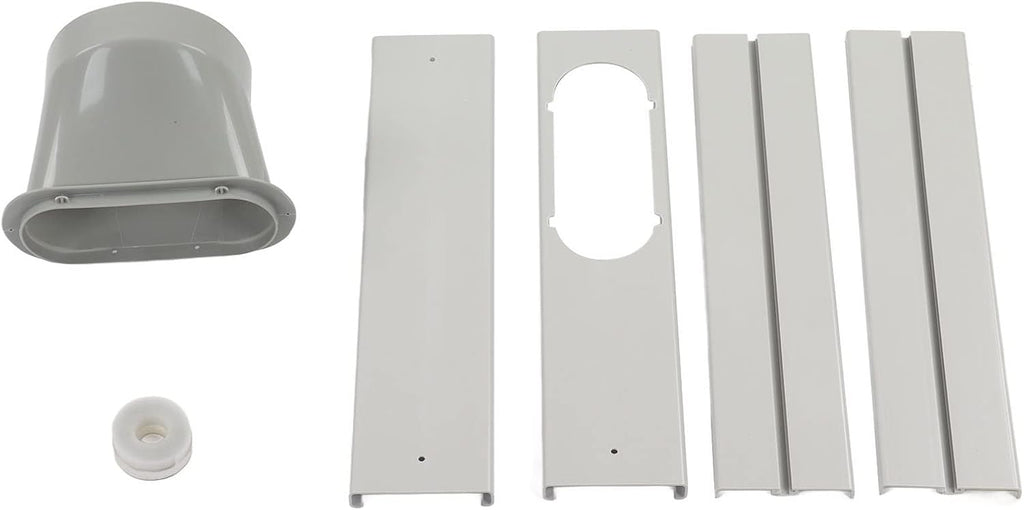  Aqxreight Kit De Fenêtre De Climatiseur Portable-Adaptateur Universel Pour Tuyau De 150mm, Sans Panneau En PVC, Porte Coulissante, Accessoire De Ventilation AC, Solution De Refroidissement