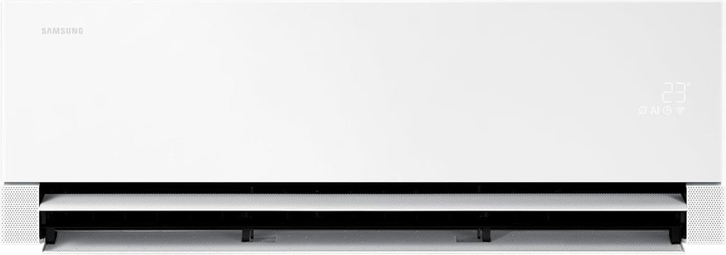  Samsung WindFree™ Première (Nouveauté 2026) – Climatiseur Monosplit 12000 BTU Avec Wi-Fi Intégré, Intelligence Artificielle (IA), Refroidissement Sans Courants D’air, A+++, Essential White