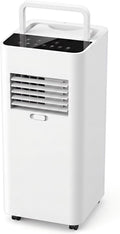 GENERIC Climatiseur Portable De 7 000 BTU, Unité CA Ultra Silencieuse De 30 DB Pour Rafraîchir Les Pièces Jusqu'à 300 M², Ventilateur à 3 Vitesses Avec Déshumidificateur, Mode Veille Et Minuterie