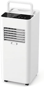 GENERIC Climatiseur Portable De 7 000 BTU, Unité CA Ultra Silencieuse De 30 DB Pour Rafraîchir Les Pièces Jusqu'à 300 M², Ventilateur à 3 Vitesses Avec Déshumidificateur, Mode Veille Et Minuterie