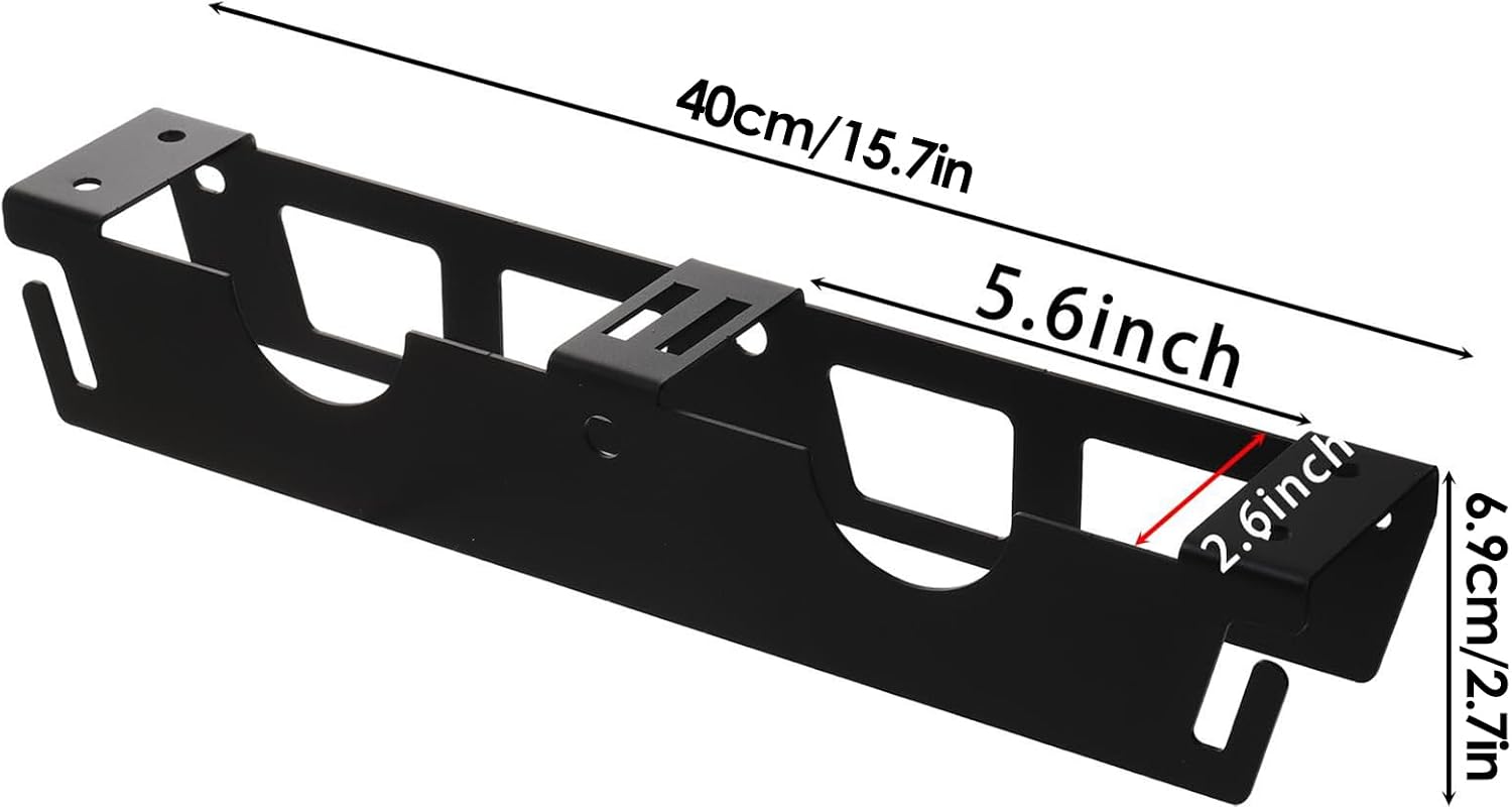 GENERIC Support Mural Pour Meuleuse D'angle Et Porte-outils – Crochets De Cordon Attachés à 2 Fentes Pour Outils électriques, Tournevis, Polisseuse