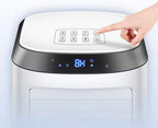 GENERIC Ventilateur De Climatiseur Portable Refroidisseur D'air Mobile Ventilateur De Climatisation Froid Unique Ventilateur D'air De Réfrigération Machines Ménagères Petit Climatiseur