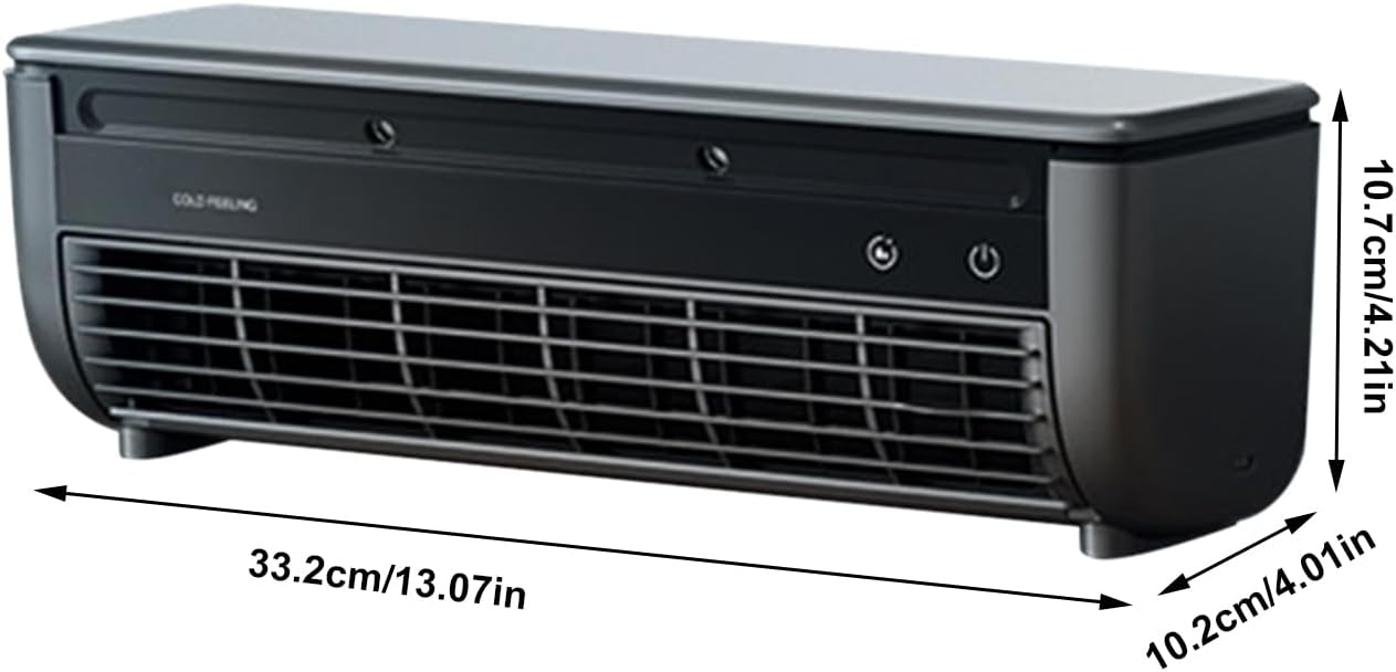  Ventilateur Rafraîchisseur D'Air | Ventilateur Portable Climatiseur | Three-Speed Charge Sans Fil Gain De Place Pour Intérieur Extérieur Maison Caravane Salle De Sport