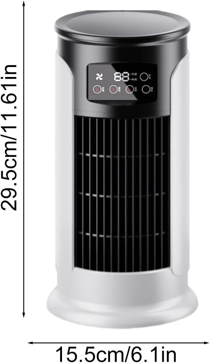  Ventilateur Climatiseur, Ventilateur Évaporatif USB De Bureau Rafraîchisseur D'Air, Ventilateur Personnel Évaporatif Silencieux USB Vitesses Réglables Pour Table Et Chevet