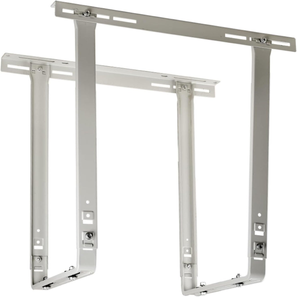  Support De Montage Pour Climatiseur – Design Peu Encombrant Pour Mini Unités AC Divisées Sans Conduit, étagère De Pompe à Chaleur Montée Sur Le Dessus, Durable Et Facile à Installer