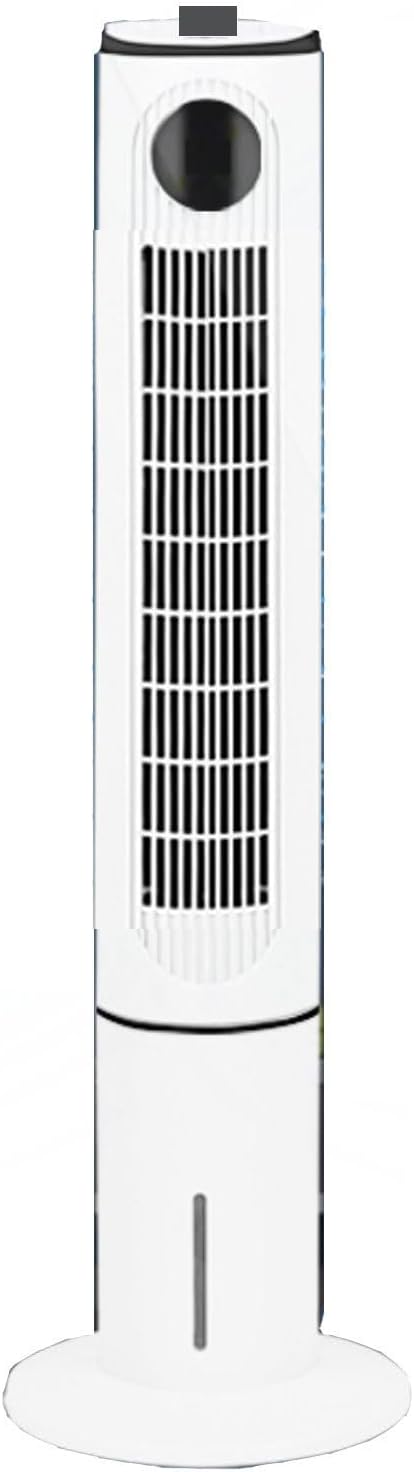 GENERIC Ventilateur De Tour Pour Chambre à Coucher, Refroidisseur D'évaporation Portable Avec Affichage LED, 3 Vitesses, Minuterie De Sommeil, Climatiseur Silencieux Pour Le Bureau à Domicile, Oscillation Lar