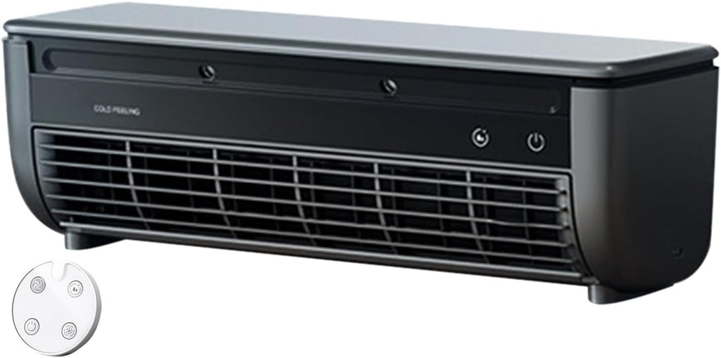  Ventilateur Climatiseur - Ventilateur Climatiseur Portable,Rafraîchisseur D'Espace à Recharge Sans Fil Trois Vitesses Pour Maison Bureau Camping Voyage