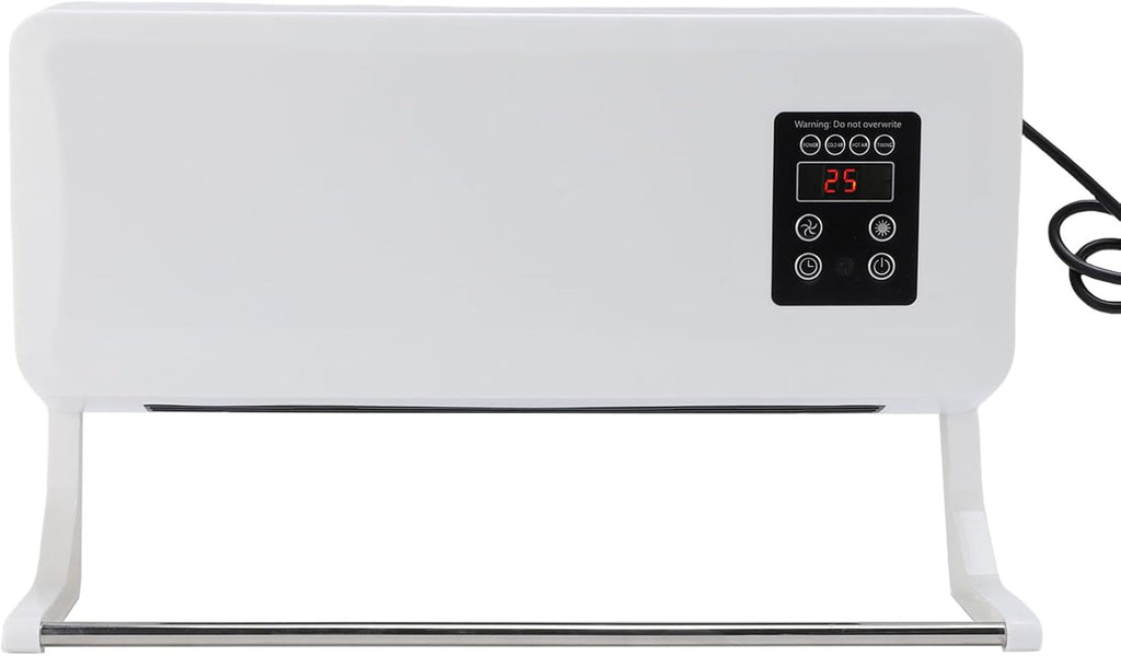  Mini Climatiseur Mural 2 En 1, Unité De Refroidissement Et De Chauffage Portable Avec Télécommande, Pour Chambre à Coucher, Bureau, Camping (Prise UE 220V)