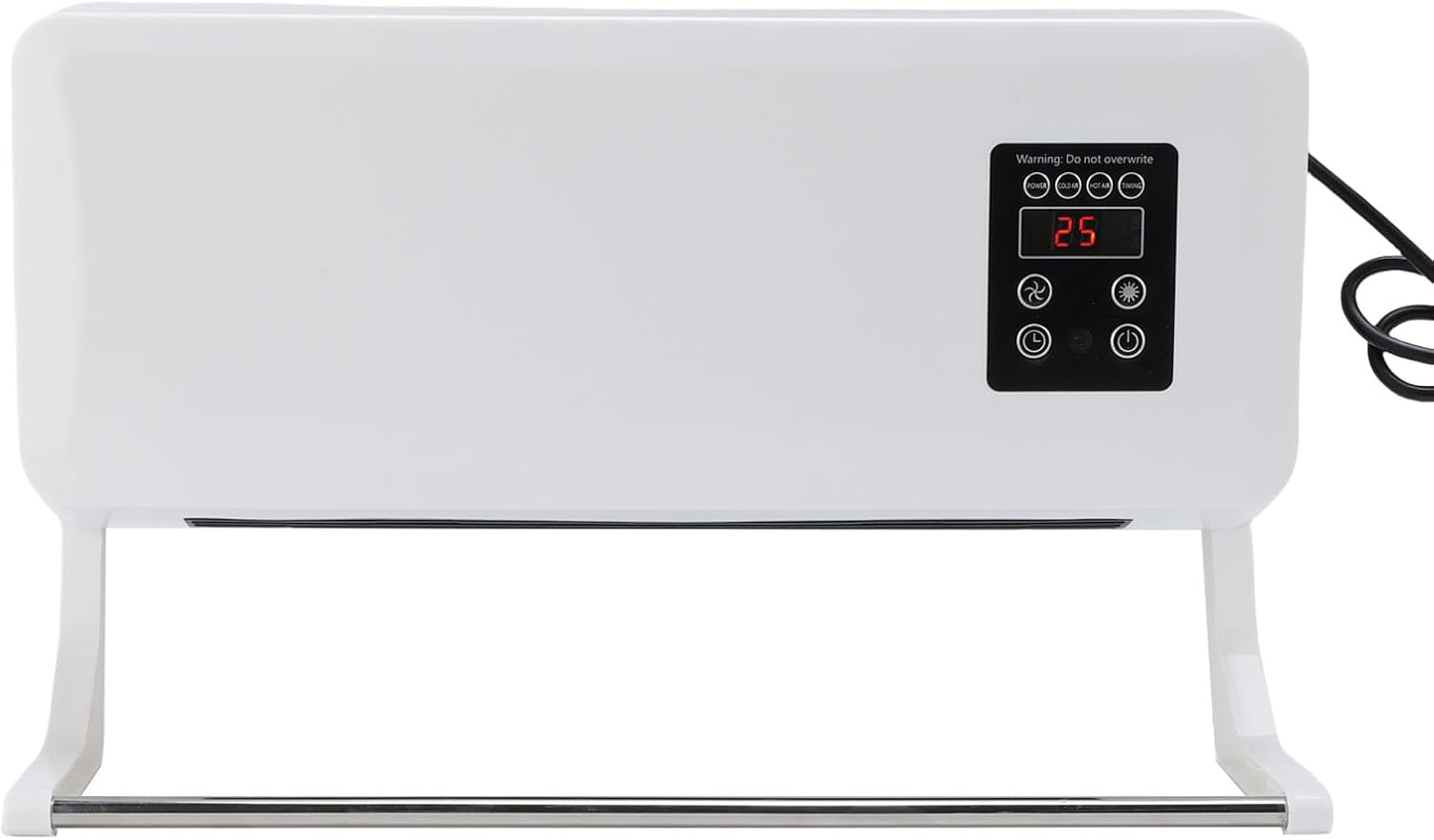  Mini Climatiseur Mural 2 En 1, Unité De Refroidissement Et De Chauffage Portable Avec Télécommande, Pour Chambre à Coucher, Bureau, Camping (Prise UE 220V)