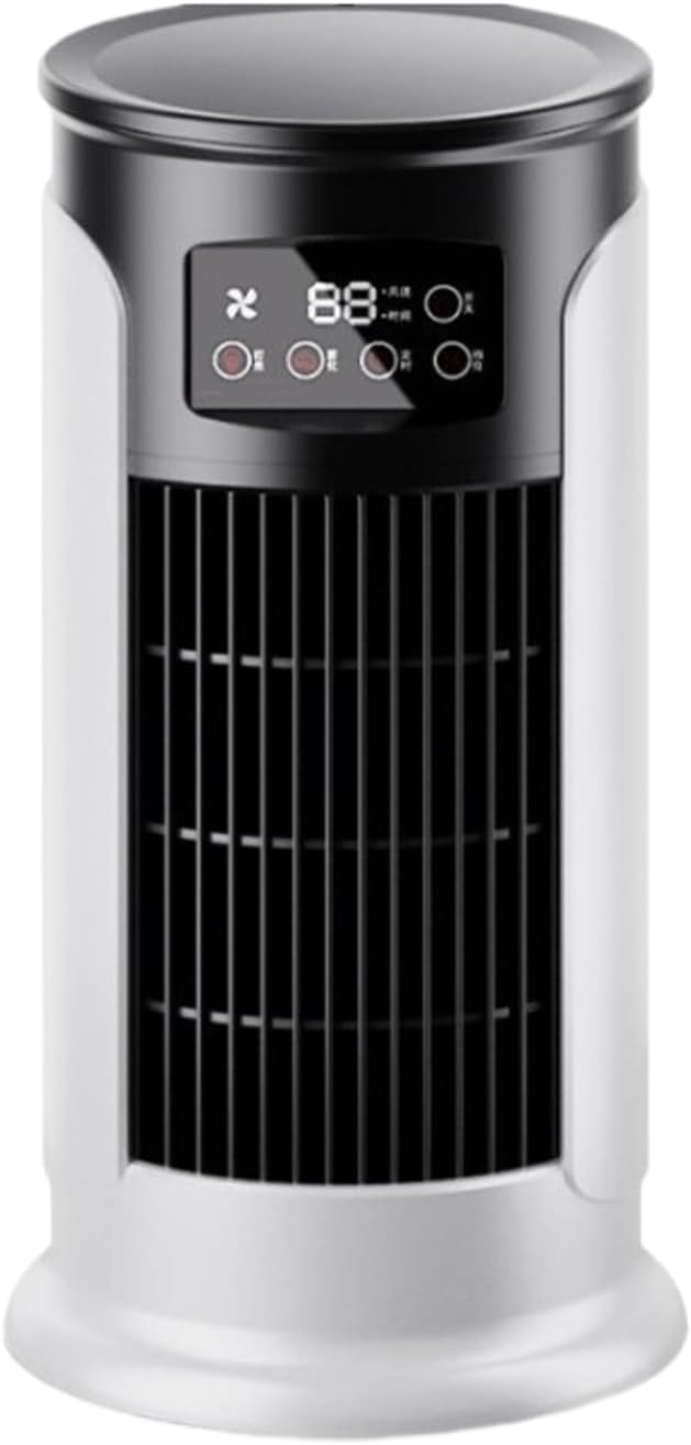  Ventilateur Climatiseur, Ventilateur Évaporatif USB De Bureau Rafraîchisseur D'Air, Ventilateur Personnel Évaporatif Silencieux USB Vitesses Réglables Pour Table Et Chevet