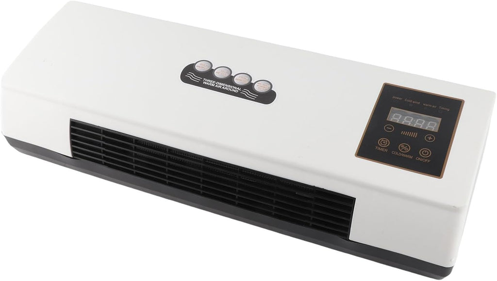 Petit Climatiseur, Refroidisseur D'air Silencieux Multifonctionnel, Climatiseur Mural Portable, Refroidisseur D'air Personnel, Ventilateur Chaud Pour Salle De Bain, Chambre à