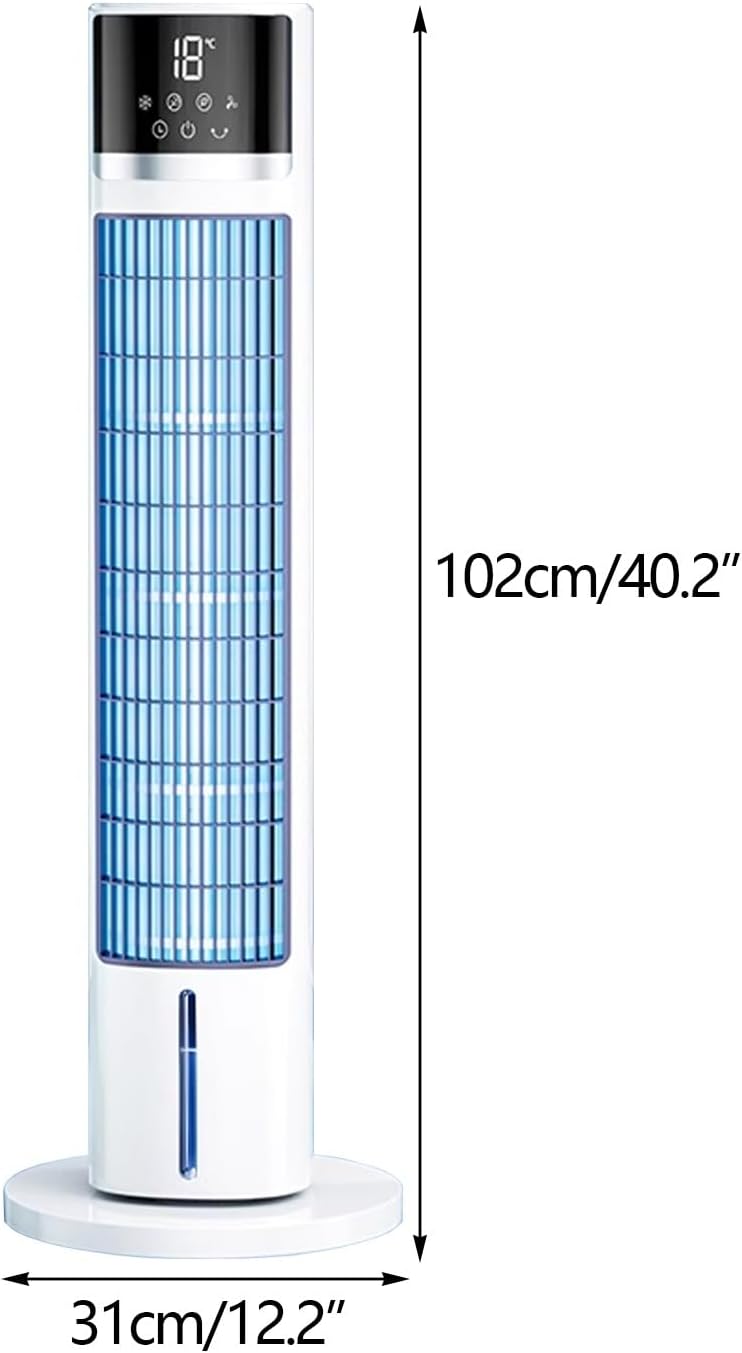 GENERIC Climatiseur Portable Pour Chambre, Fonctionnement Silencieux à 3 Vitesses, Idéal Pour Les Chambres à Coucher, Garage, Patio Avec Réservoir D'eau, Refroidissement Efficace énergétique, 5000 BTU