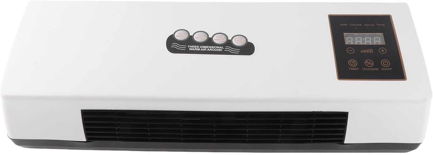  Petit Climatiseur, Refroidisseur D'air Silencieux Multifonctionnel, Climatiseur Mural Portable, Refroidisseur D'air Personnel, Ventilateur Chaud Pour Salle De Bain, Chambre à