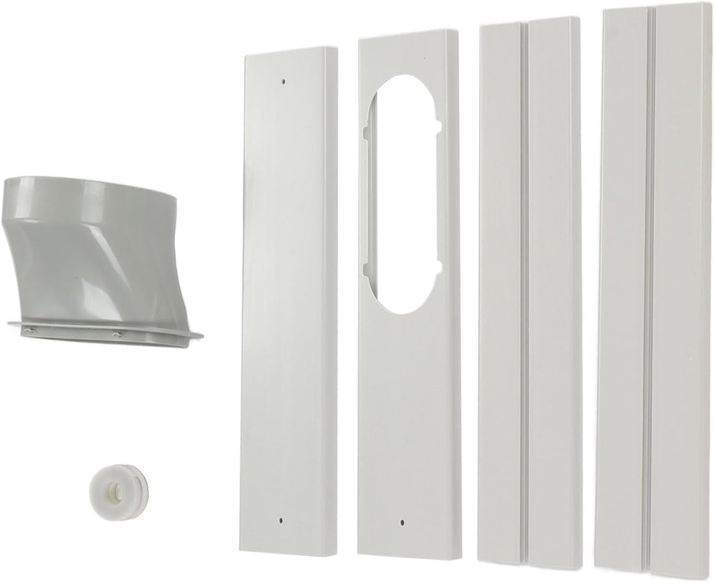  Aqxreight Kit De Fenêtre De Climatiseur Portable-Adaptateur Universel Pour Tuyau De 150mm, Sans Panneau En PVC, Porte Coulissante, Accessoire De Ventilation AC, Solution De Refroidissement