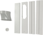  Aqxreight Kit De Fenêtre De Climatiseur Portable-Adaptateur Universel Pour Tuyau De 150mm, Sans Panneau En PVC, Porte Coulissante, Accessoire De Ventilation AC, Solution De Refroidissement