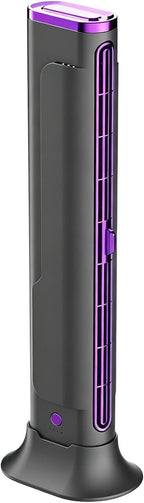 Genérico Climatiseur Portable, Ventilateur Sans Pales, Refroidisseur D'air Rechargeable Par USB Avec Design Compact, Mini Unité De Climatisation, Ventilateur De Refroidissement Portable Avec Construction