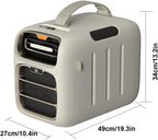 GENERIC Climatiseur Portable – Refroidissement Et Chauffage Rapides, 3 Vitesses De Ventilation, Faible Consommation D'énergie, Idéal Pour Le Camping, Les Tentes Et L'utilisation En Extérieur