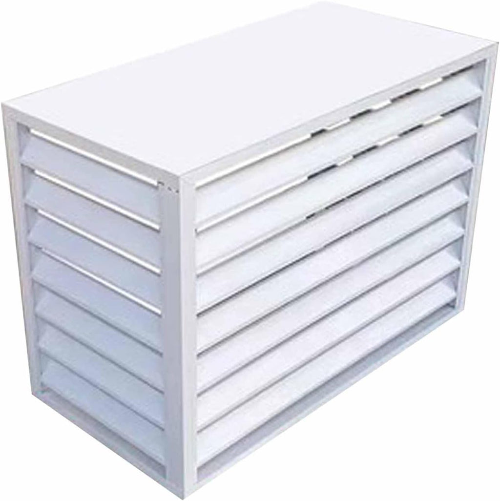  Housse De Protection En Aluminium Pour Climatiseur Extérieur, Imperméable, 110 X 60 X 80 Cm, Résistante Aux Intempéries, Couleur B, Essentielle Pour La Sécurité D'hiver Et D'été