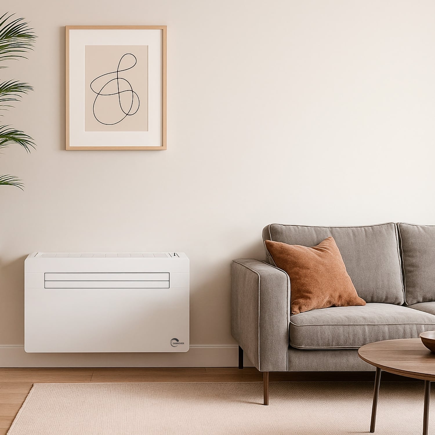  Climatiseur Console Monobloc Réversible (chaud/froid) 2,5 Kw / 9000 Btu Fresho 12 Hp Sannover