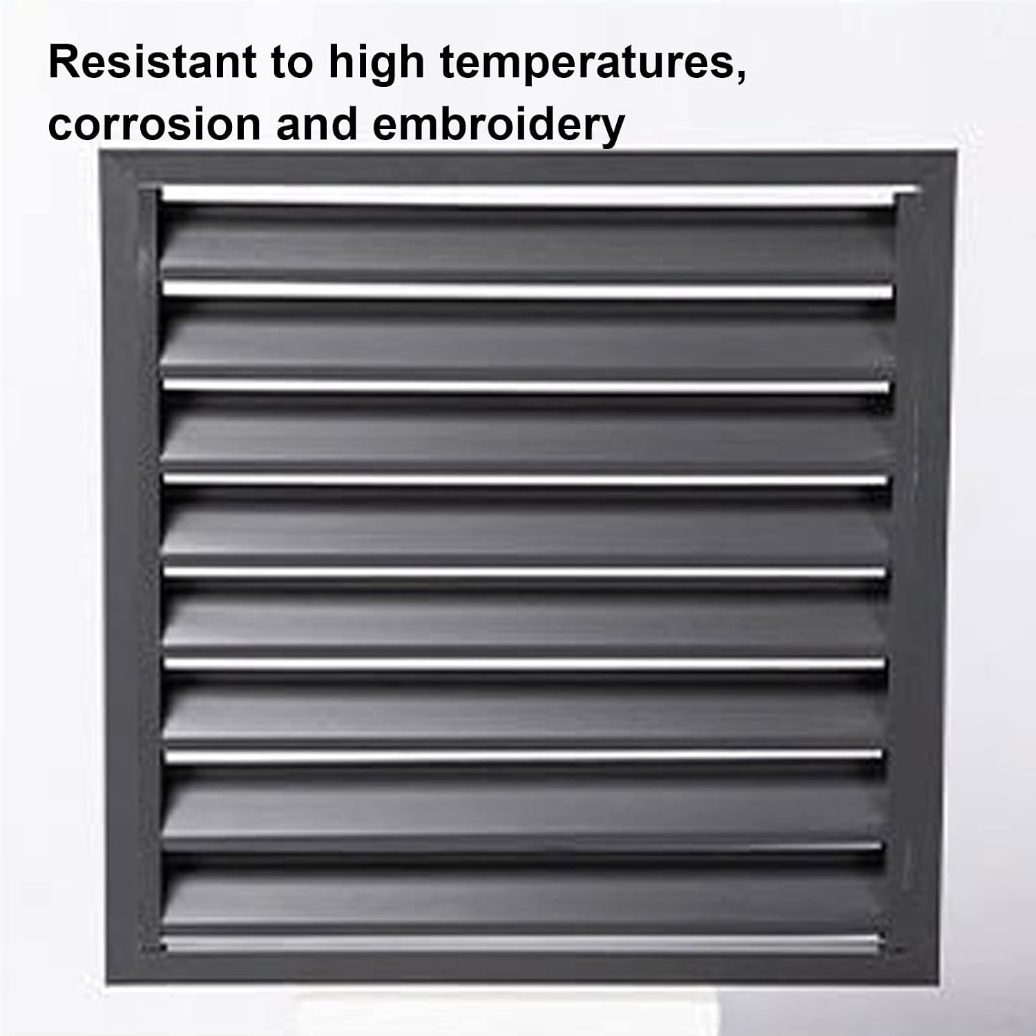 GENERIC Housse De Protection En Alliage D'aluminium Pour Climatiseur Extérieur Et Intérieur, Protection Contre La Pluie Et La Poussière, Clôture élégante Pour Unité De Climatisation, Couleur Blanche, Design