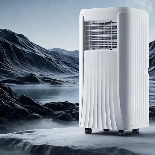  3-en-1 Portable AC 9000 BTU, Déshumidificateur Et Ventilateur Pour Les Chambres Jusqu'à 302 Pieds Carrés.R290 écologique, Télécommande, Mode De Sommeil à Faible Bruit Pour Bureau De Chambre à Coucher